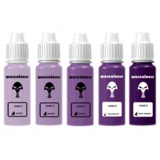 warcolours paint sets (layering) - 5 bottles